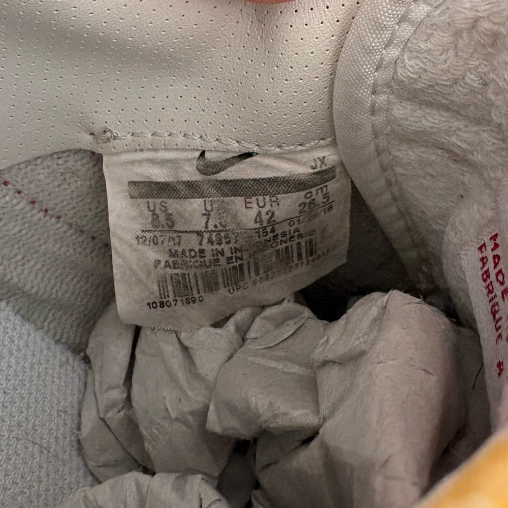 Nike - Distressed Unisex Cortez Varsity Red, White & Blue Sneakers - Size 8.5‎ - Picture 9 of 9